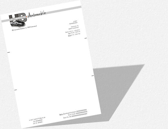 e-mail: hamlet74@gmx.de DE 00000000001 Zoll.Nr.-0000000 Telefon:  Fax:  Mobil:  Hamlet Badaljan Siemensstr. 3a 95369 Untersteinach 0 92 21 / 9 66 06 91 0 92 25 / 80 03 45 0176 / 22527162 Bank:  Sparkasse Kulmbach (00000000000000 Swift-Code: 0000000000000000 Eban-Nr.: DE 0000000000000000000000 HB-Automobile, Siemensstr. 3a,  95369 Untersteinach   Inhaber:  A utomobile HAMLET  BADALJAN .